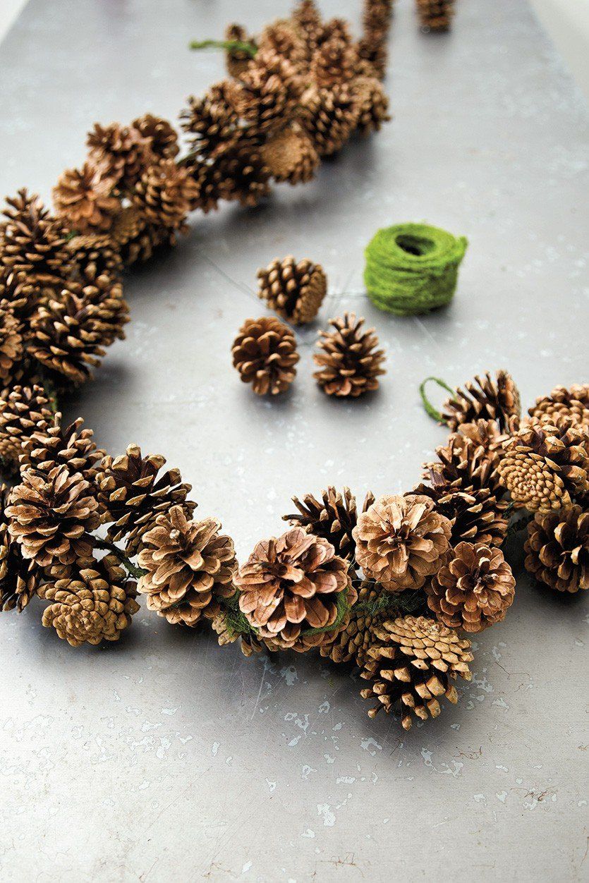 Pinecone Garland