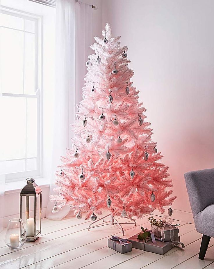 Pink Ombre Christmas Tree