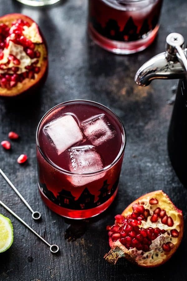 Pomegranate-Ginger Spiked Punch