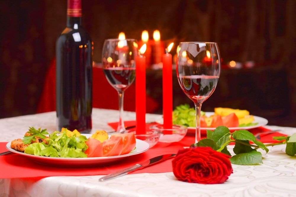 Romantic dinner