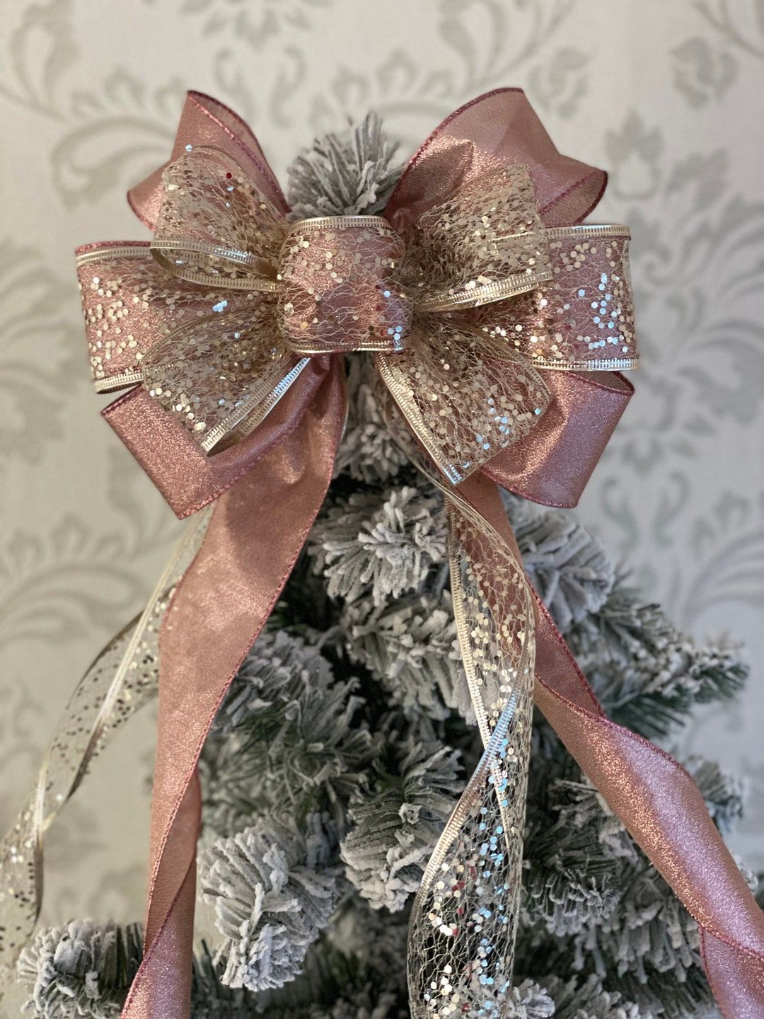 Rose Gold Tree Topper