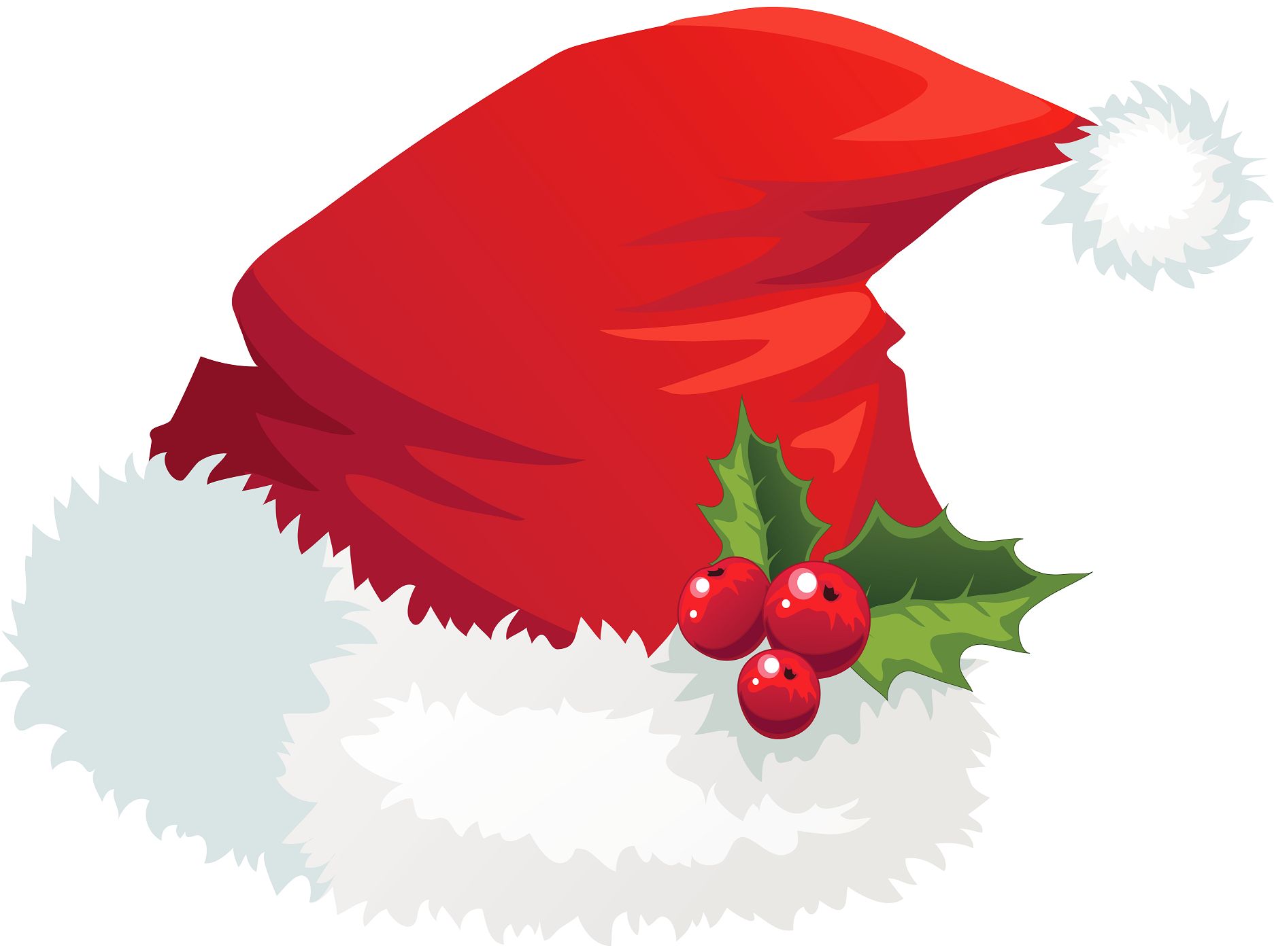 Santa Claus with Hat Clip Art