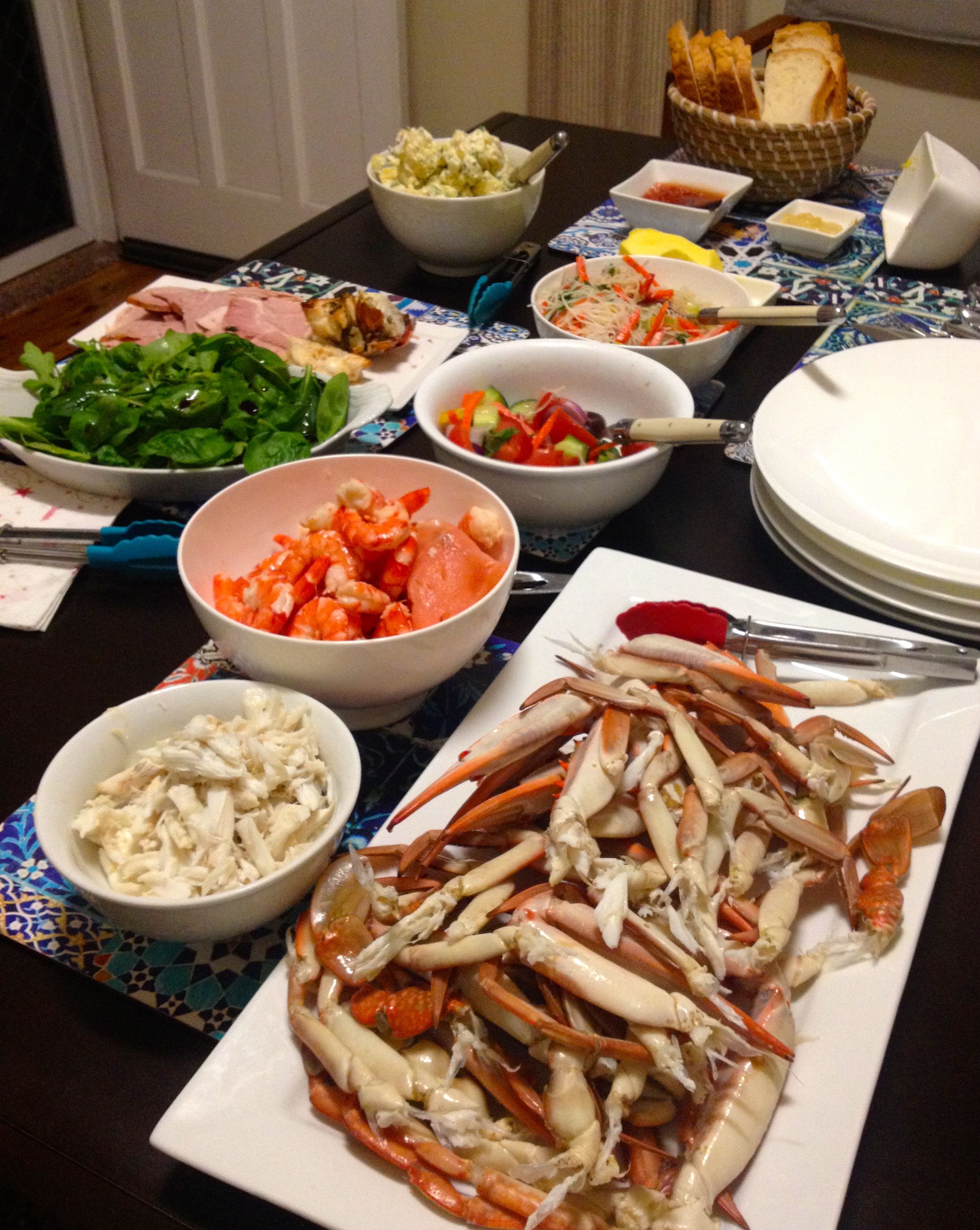 Seafood Christmas Feast