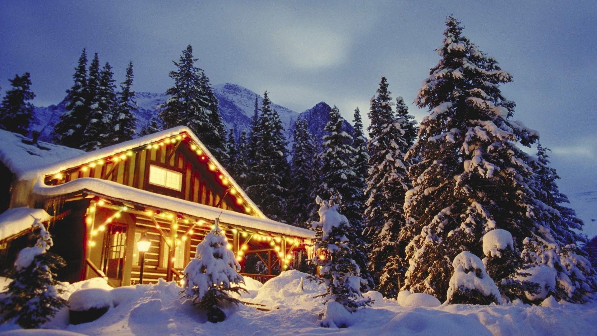 Secluded Cabin Christmas Tree