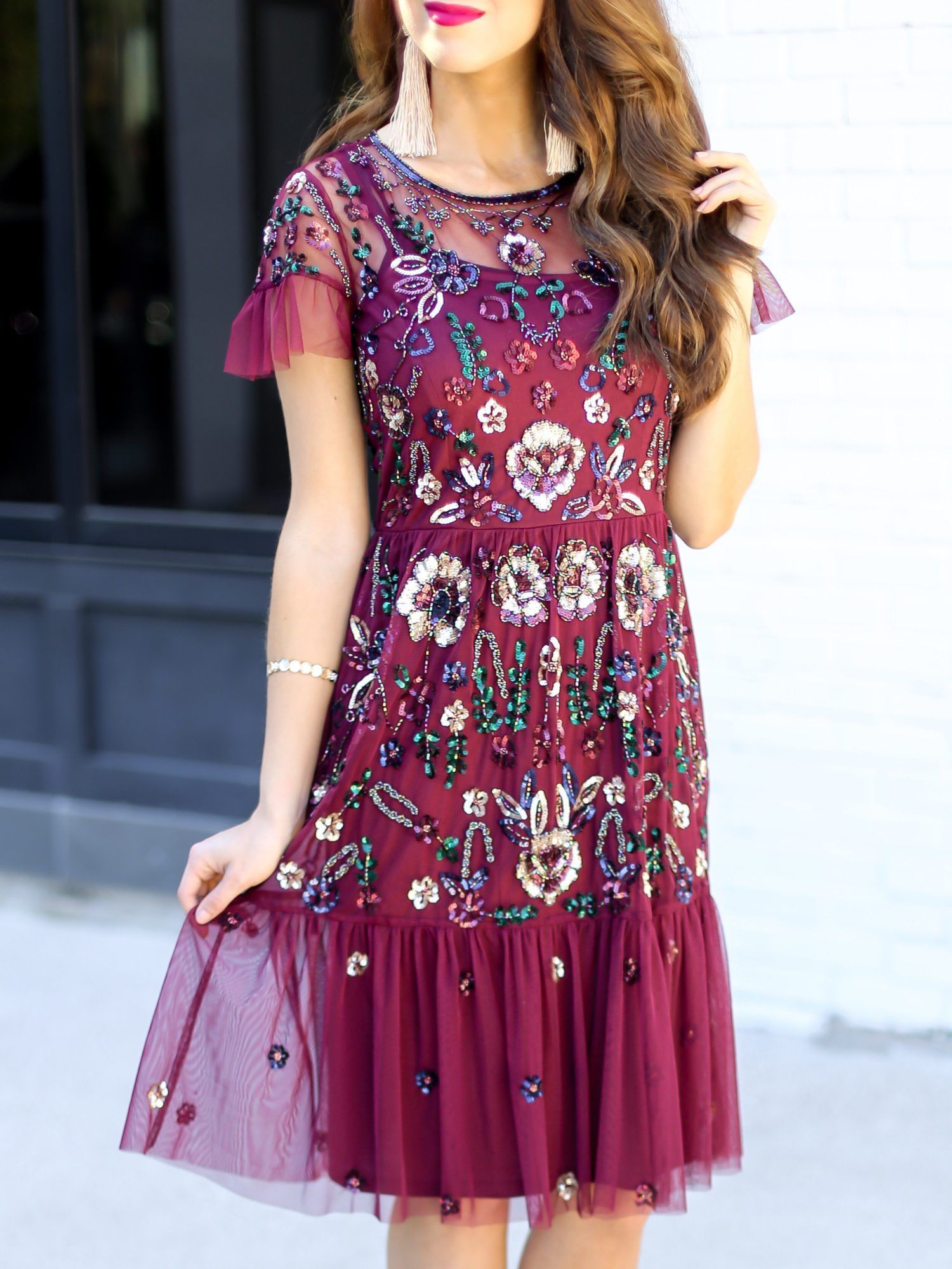 Sequined Christmas Dresses