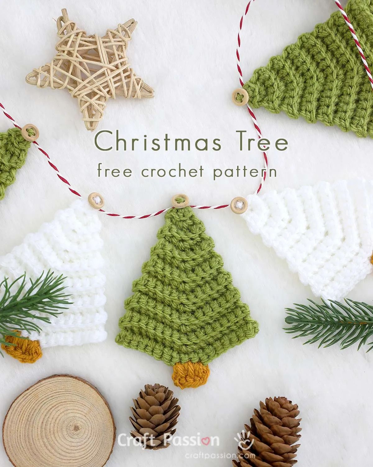 Simple Crochet Christmas Tree