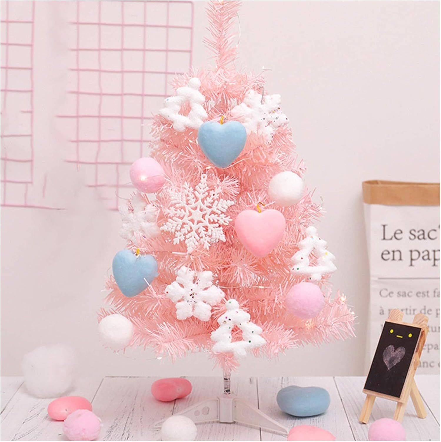 Small Pink Christmas Tree