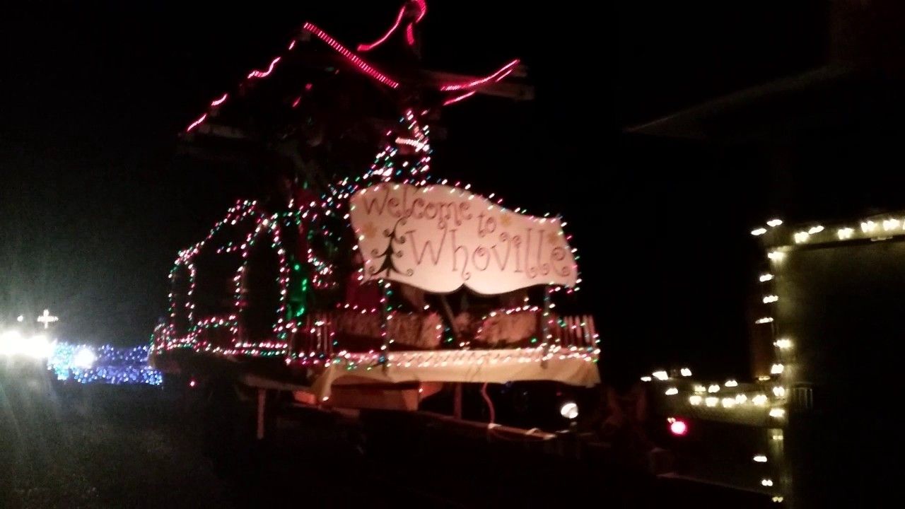 Lumberton Christmas Parade Snowflake Float