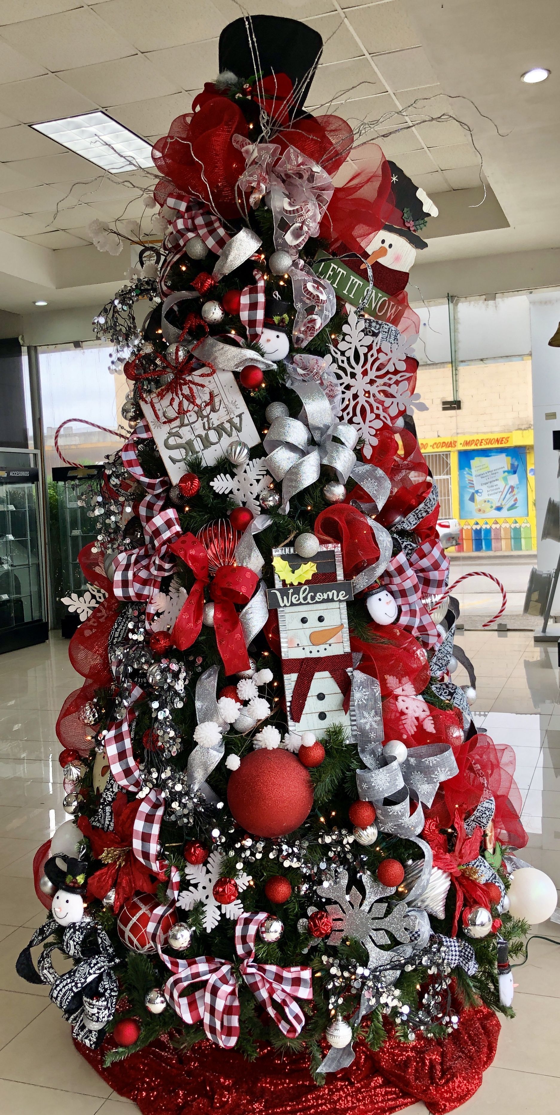 Snowman Christmas Tree Decorations