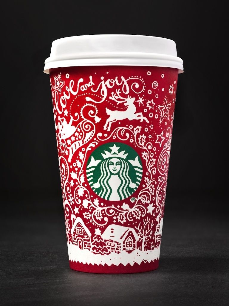 Starbucks Christmas Cup Designs