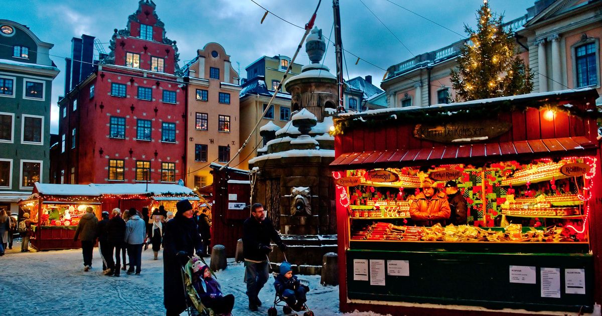 Stockholm Christmas Market Alt View