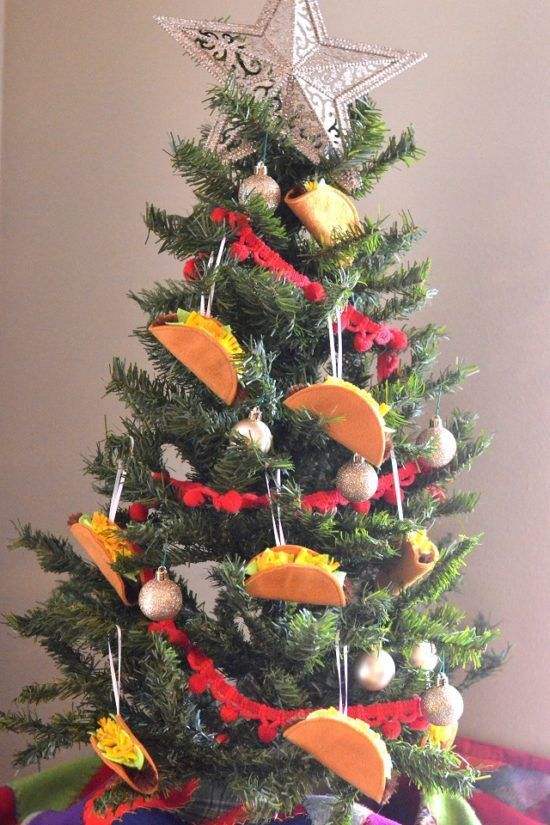 Taco Christmas Tree