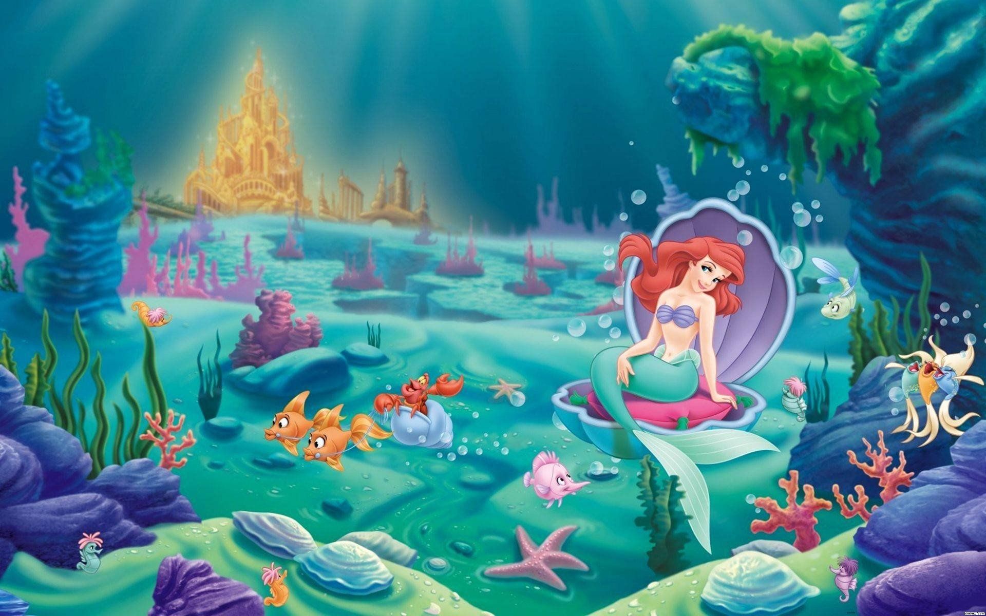 The Little Mermaid Under the Sea