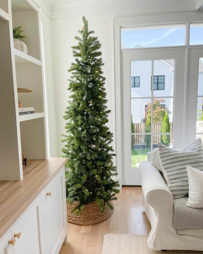 Thin Christmas Trees for Small Spaces