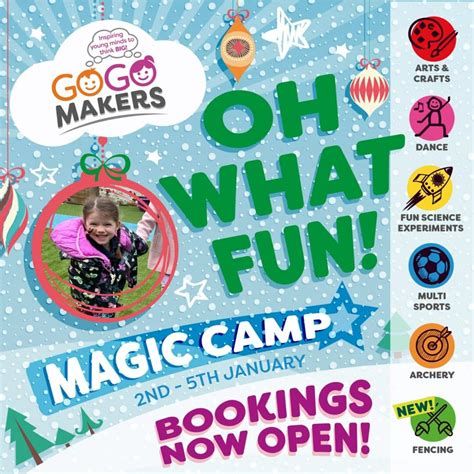 Top Christmas holiday camps for kids