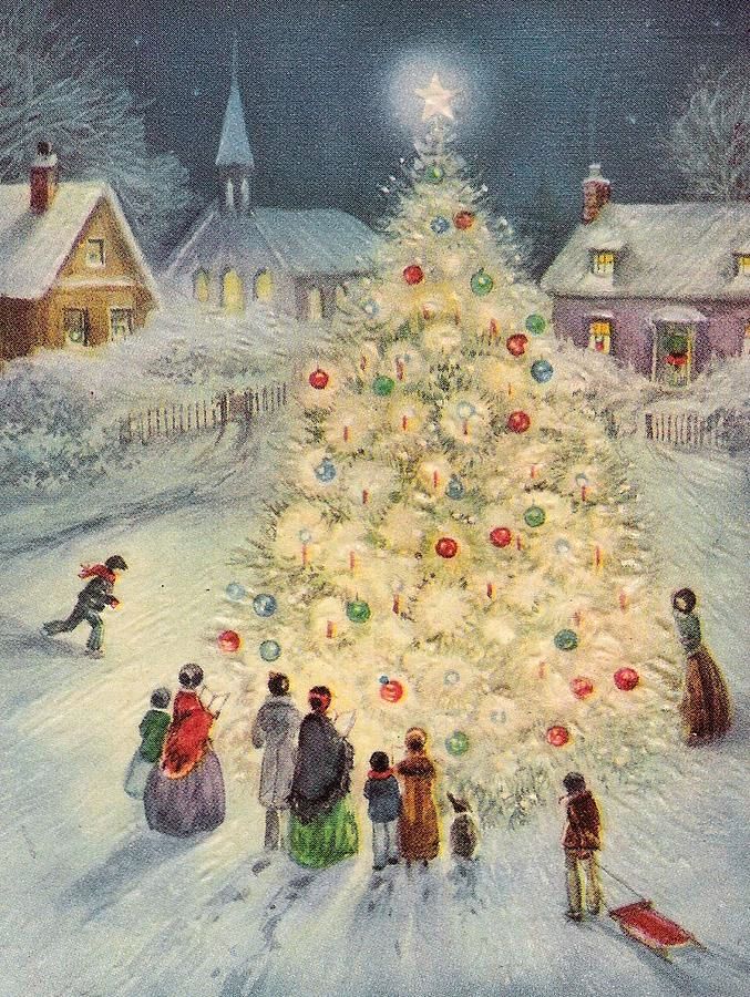 Traditional Christmas Illustrations