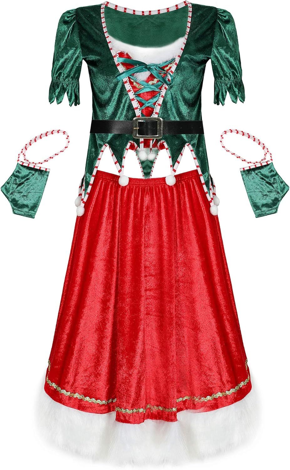 Victorian Christmas Elf Costume