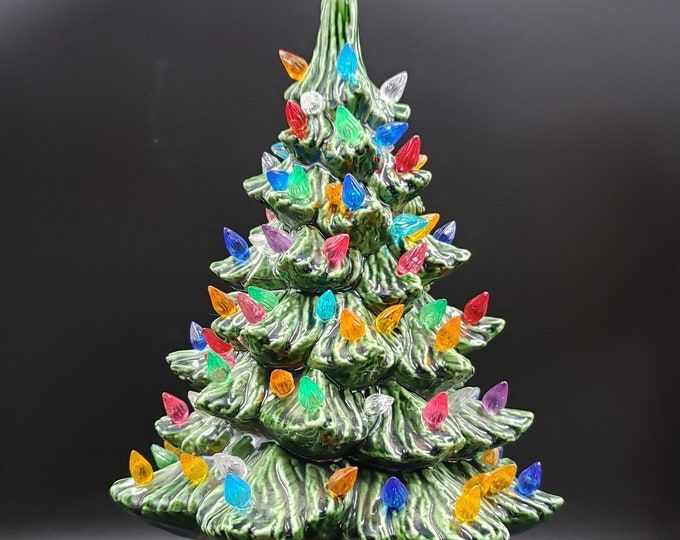 Vintage Ceramic Lighted Christmas Tree Collectors Guide