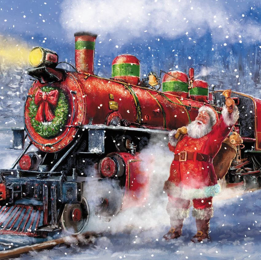 Vintage Christmas Train