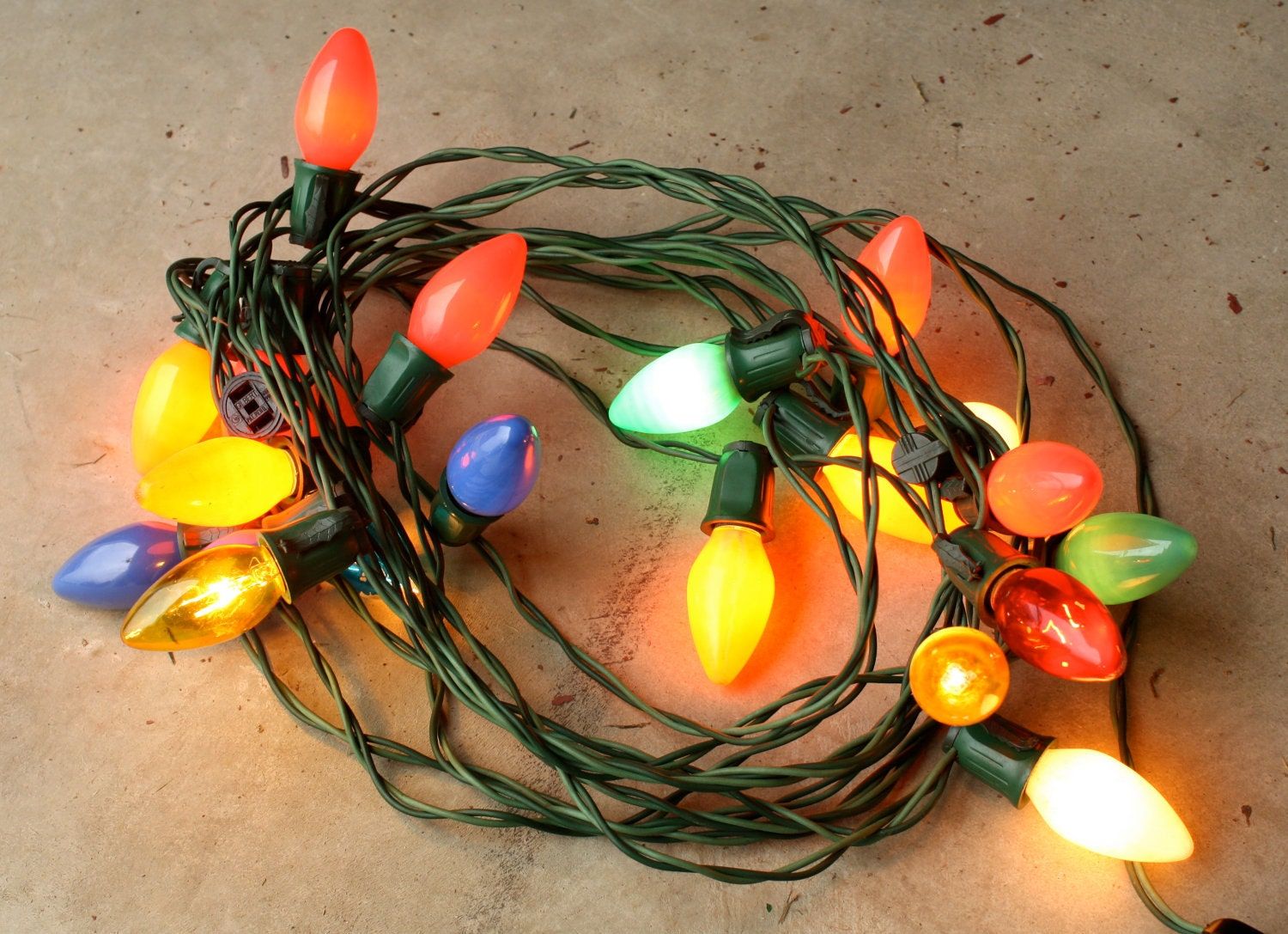 Vintage Christmas Tree Lights