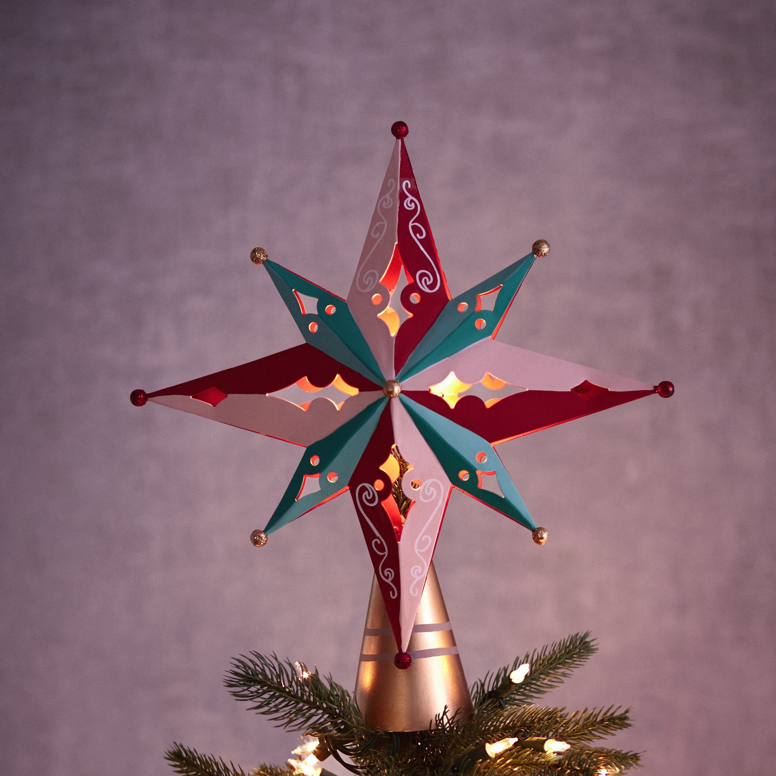 Vintage Christmas Tree Topper Star: A Timeless Holiday Classic