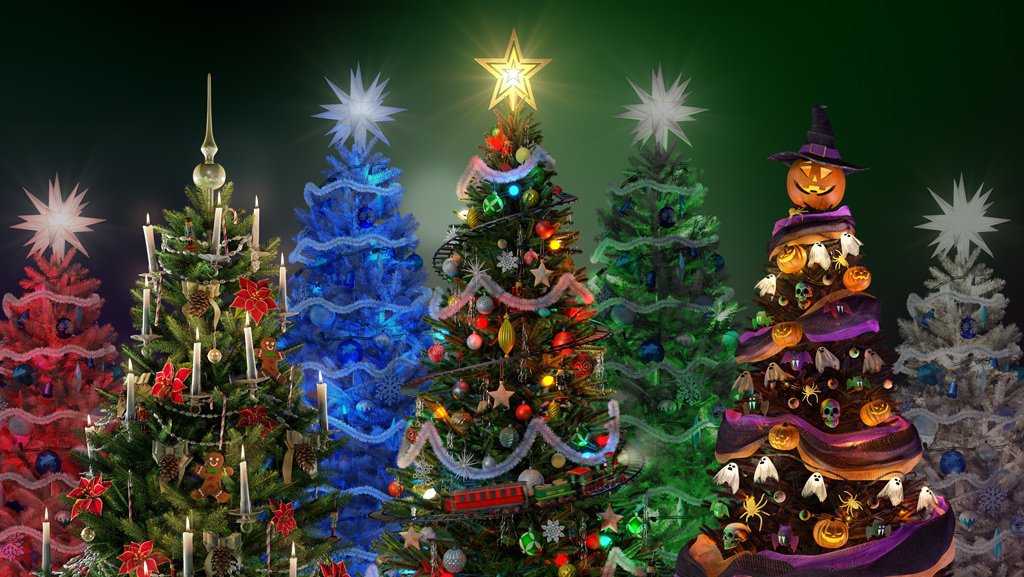 Virtual Christmas Tree Decorating