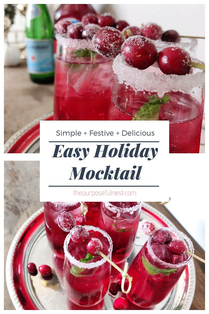 Visually Appealing Christmas Drinks