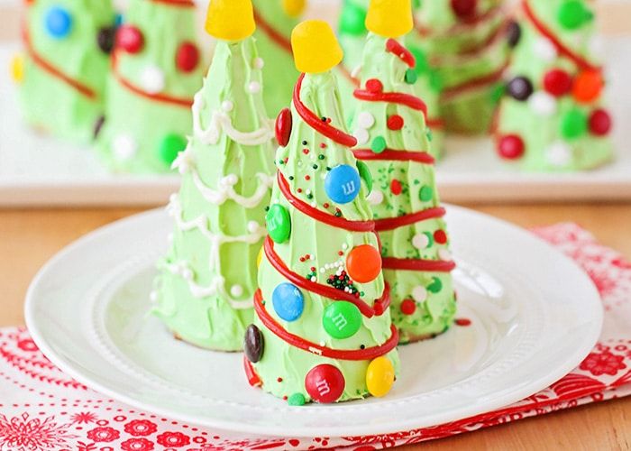 Waffle Cone Christmas Tree