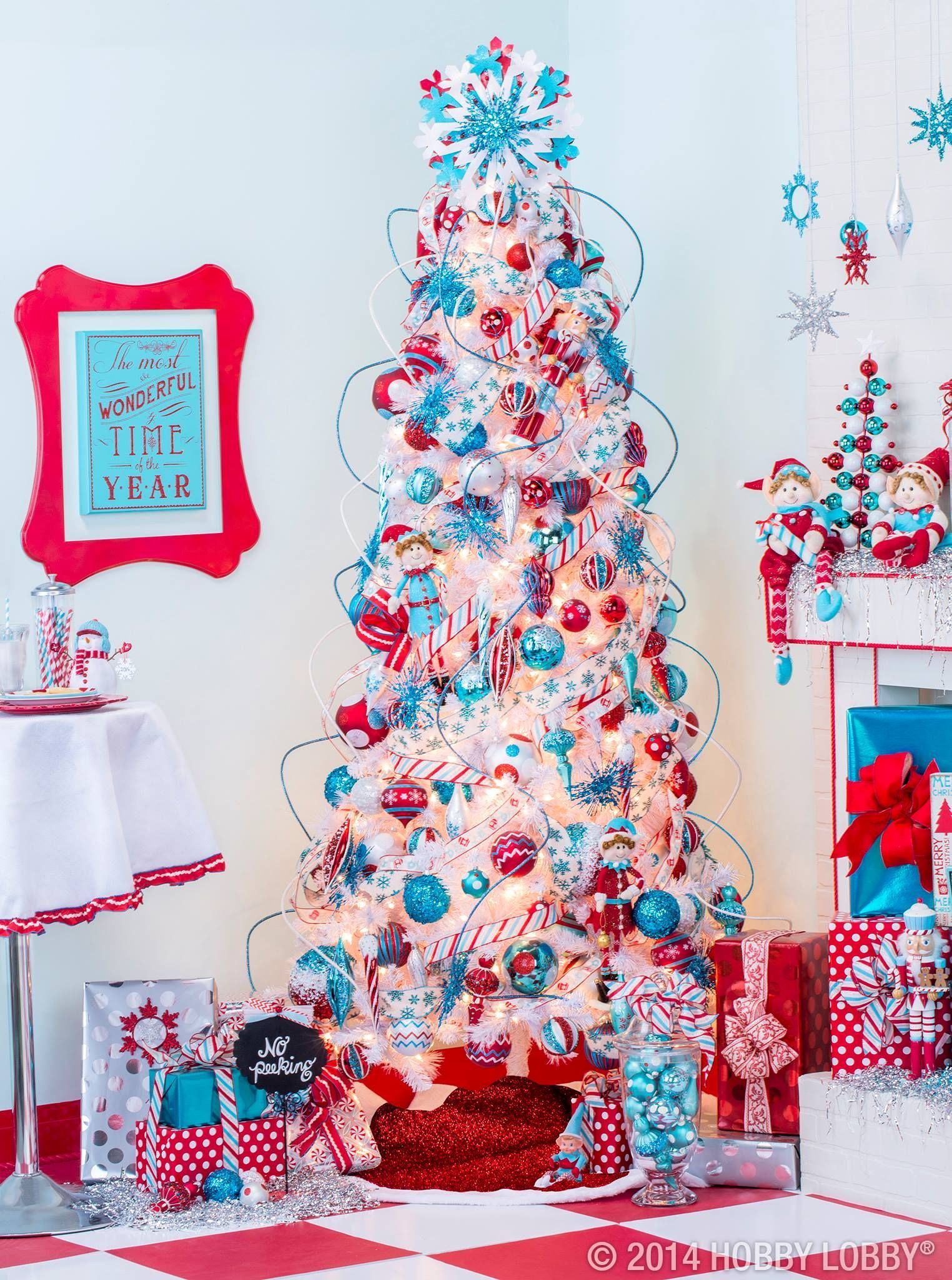 Whimsical Christmas Tree Decorating Ideas Hobby Lobby