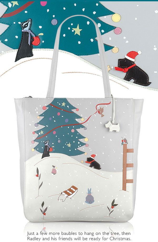 Winter Wonderland Christmas Tree Handbag