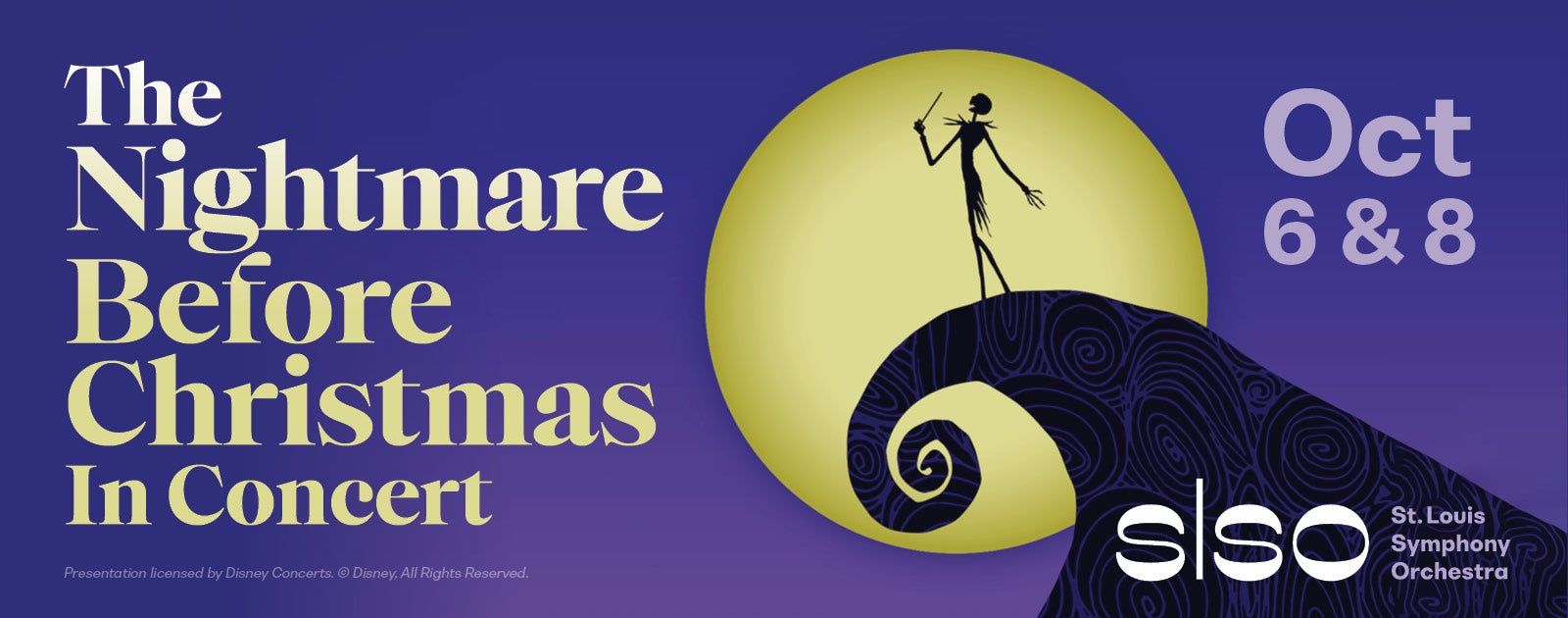 Nightmare Before Christmas Concert Venue Map