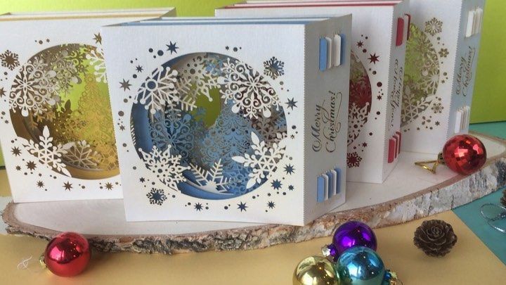 Christmas pop-up card