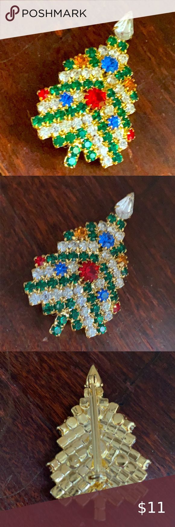 Mylu Christmas Tree Brooch Collection