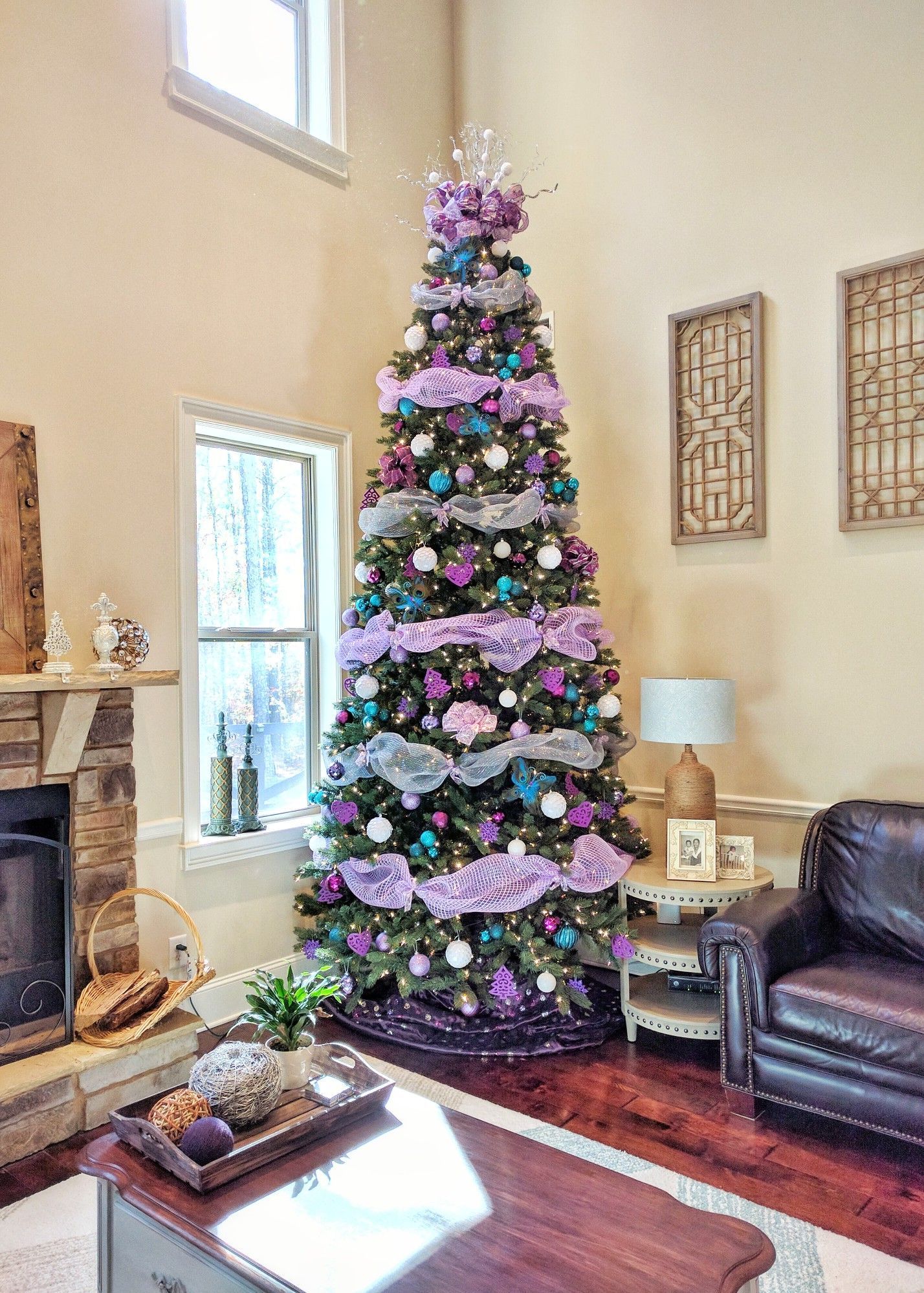 Purple Christmas Tree Ideas