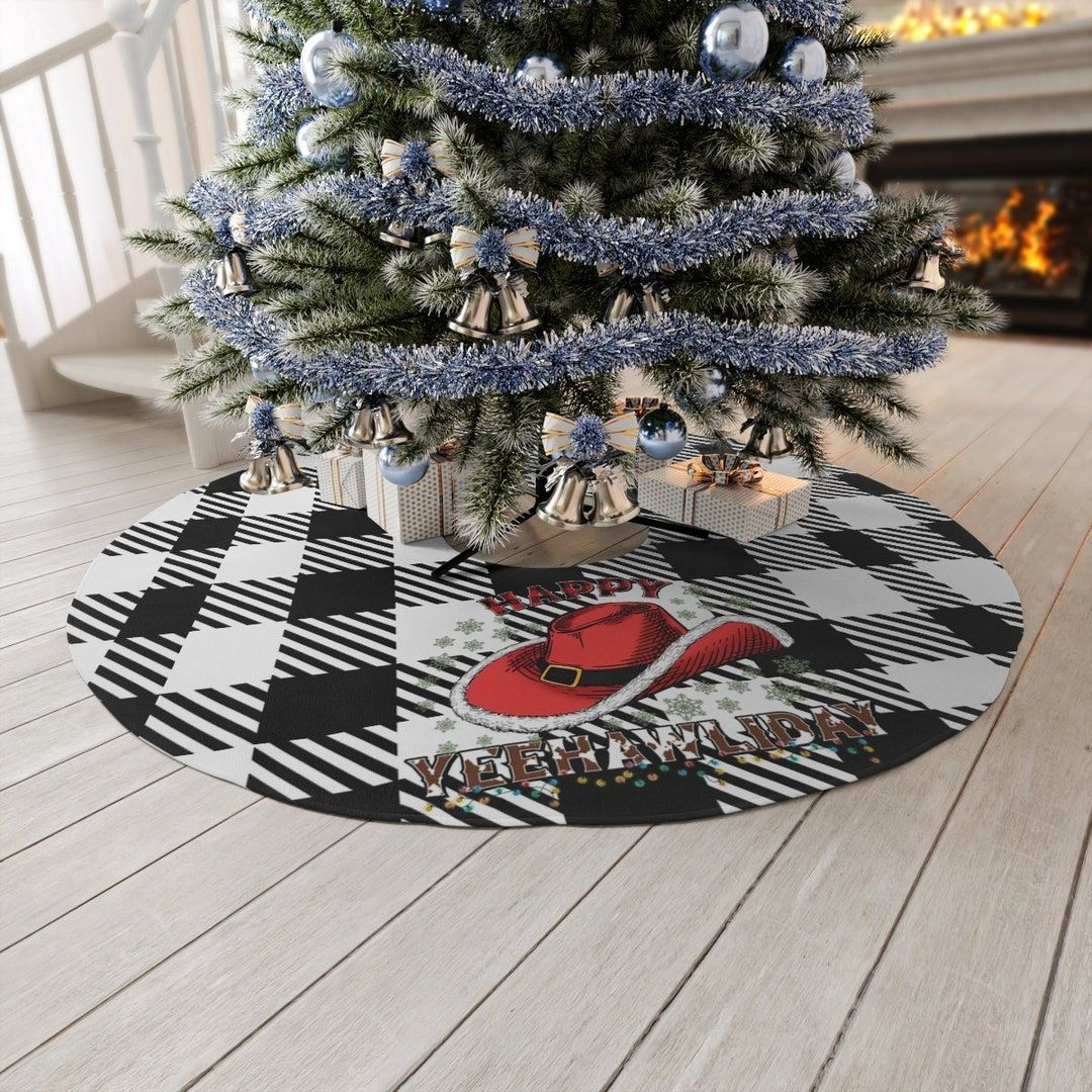 Western Christmas Tree Skirt Ideas