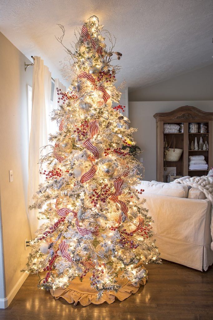 Large Ribbons on Christmas Trees