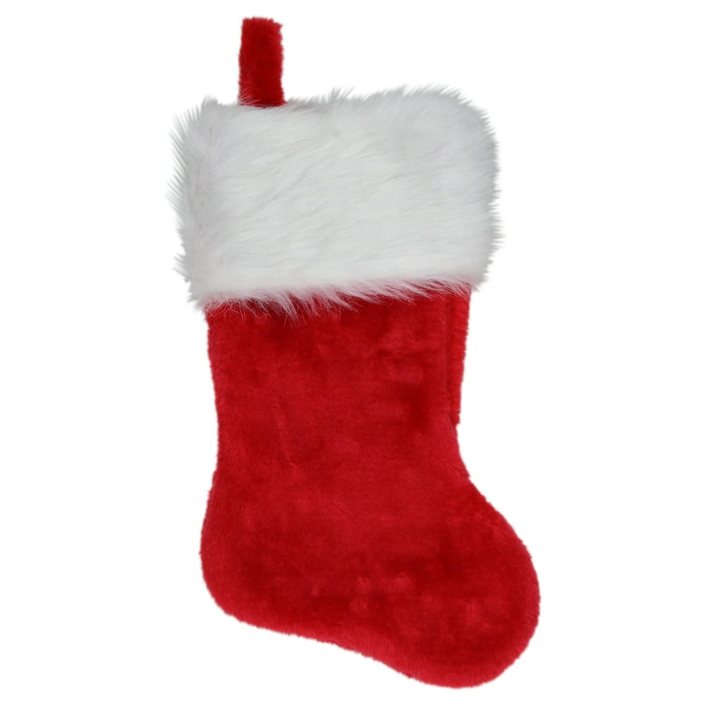 Red and White Christmas Stockings