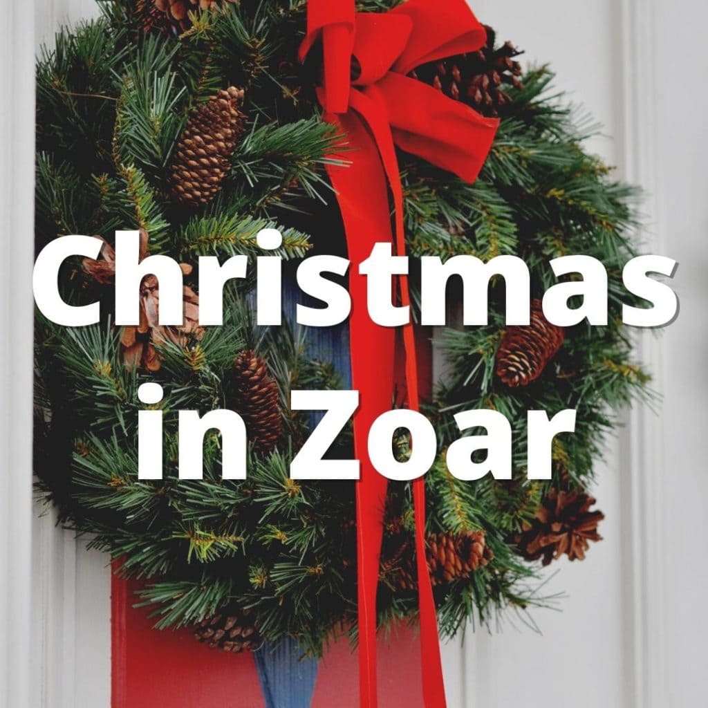 Christmas in Zoar Special Events