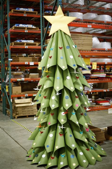 Paper Christmas Tree Decoration Ideas