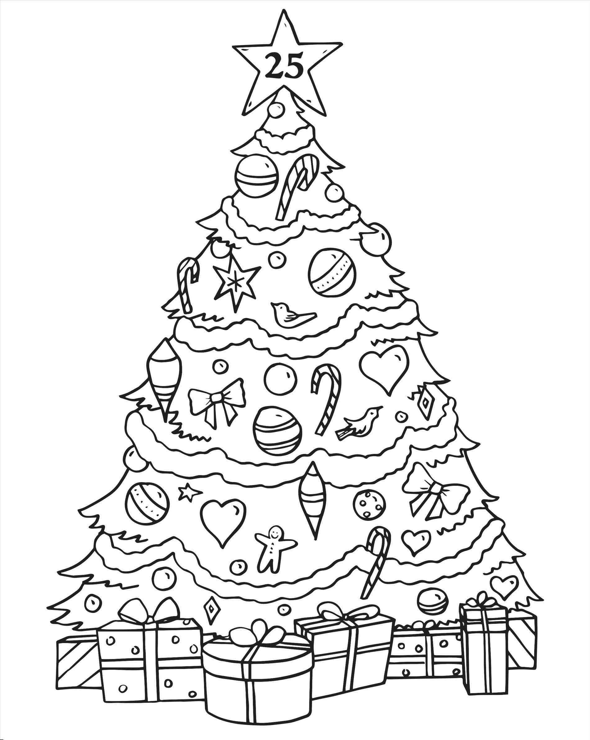 Christmas Tree Coloring Ideas