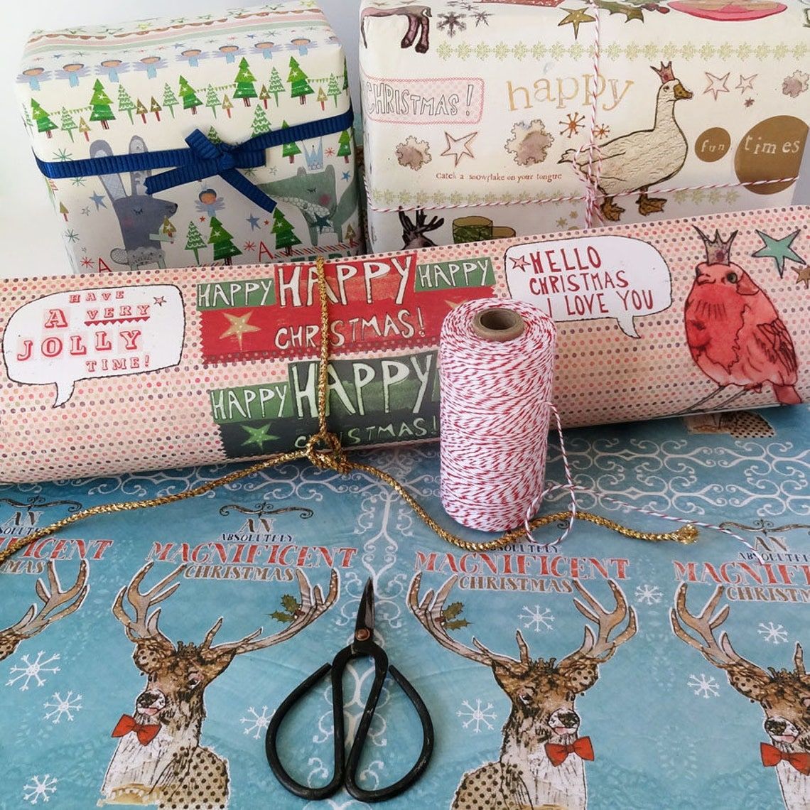 Recycled Christmas Wrapping Paper