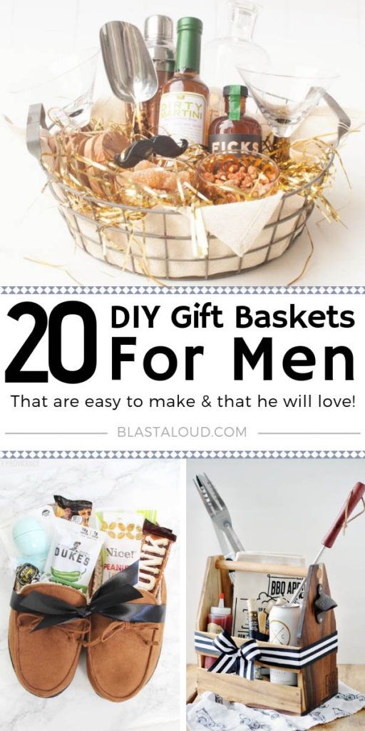 Christmas Gift Basket Ideas for Him