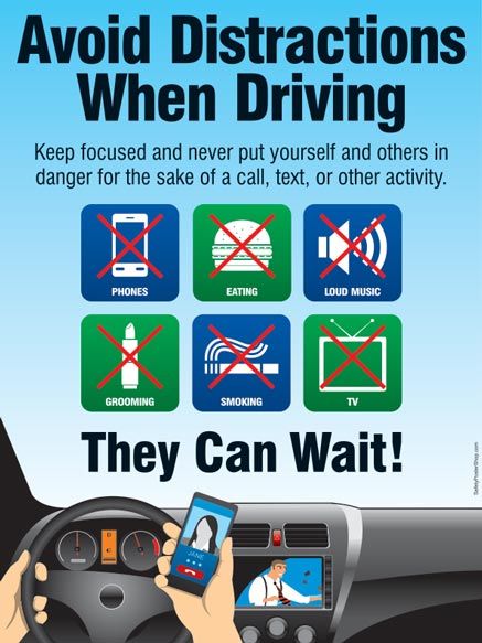 Distracted driving prevention